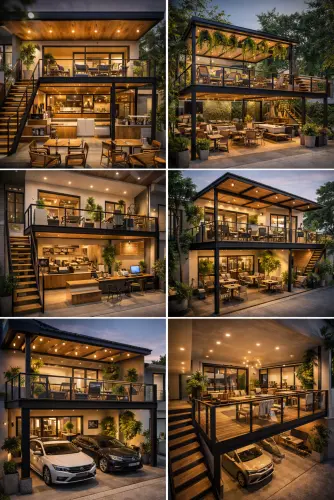 Mezannine Cafe Modern di Cilandak Timur