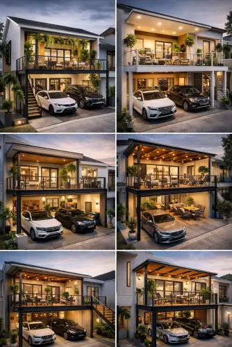 Mezannine Teras Rumah Keren di Cilandak Timur